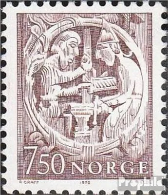 Produktbild von Briefmarken Norwegen 1976 Mi 718 (kompl.Ausg.) postfrisch Freimarke