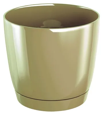 Obrázok produktu pre Kvetináč COUBI ROUND P s miskou káva s mliekom 24cm