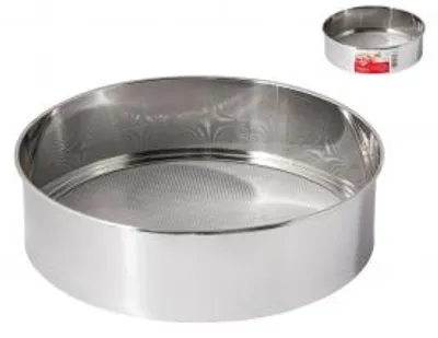 Immagine prodotto di Setaccio Tondo In Acciaio Inox Cm19