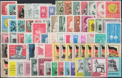 Produktbild von DDR-Jahrgang-1959-postfrisch - komplett