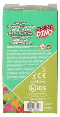 Produktbild von Kids Licensing Tischlampe Dinosaurier LED Nachtlicht grün Kinderzimmer
