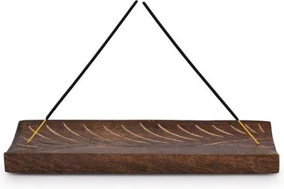 Produktbild von Holz-Räuchergefäß, handgemachte Aschenschale, Aromatherapie