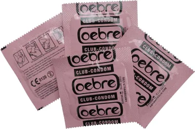 Produktbild von Oebre Bulk-Pack: CLUB-Condom Red, 100 Kondome