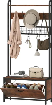 Immagine prodotto di Capstan con divano contenitore - Halmeubel Ingresso - Ingresso Organizzare - 5-in-1 Design - 80 x 30 x 180 cm