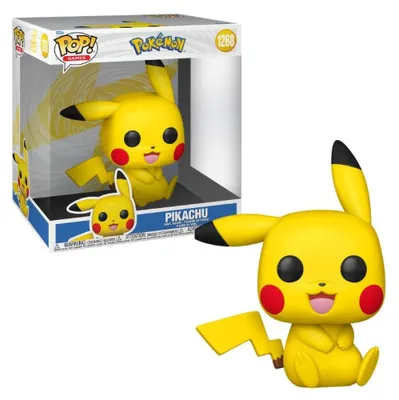 Produktbild von Funko Pokémon Jumbo Pikachu Figur   Kinder  One Size