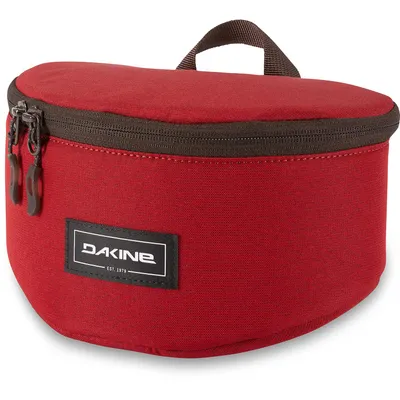 Produktbild von DAKINE Goggle Stash, Softtasche, Rot, Einfarbig, Fleece, Reißverschluss, 230 mm