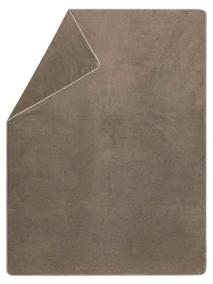 Produktbild von Kuscheldecke Uni 150 x 200 cm - Schlamm - von David Fussenegger