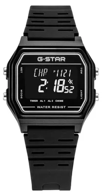 Productafbeelding van G-Star Elektronisch horloge Gridline Black