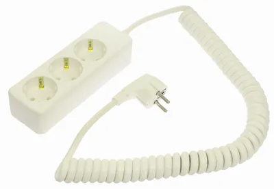 Productafbeelding van as-Schwabe 11431 as-Schwabe 3-fach Steckdosenleiste 2,5 m weiß