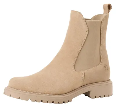 Immagine prodotto di Stivali da donna Tamaris, in pelle, color beige, taglia 38 EU