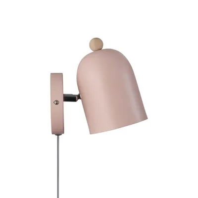 Obrázek produktu pro NORDLUX Gaston nástěnná lampička, Varianta: Ø 115 x 195, E27, růžová