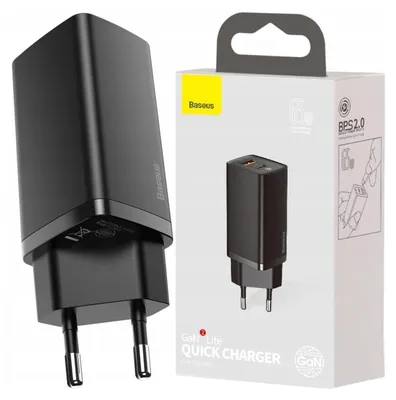 Produktbild von Baseus CCGAN2L-B01, Drinnen, AC, 20 V, Schwarz