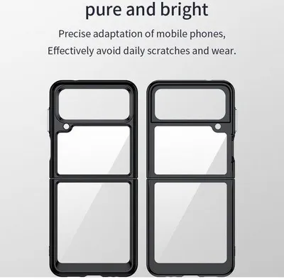 Obrázek produktu pro Průhledný plastový zadní kryt pro Galaxy Z Flip 4
