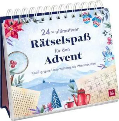 Obrázok produktu pre 24 x ultimátna zábava s hádankami na advent