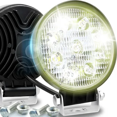 Obrázok produktu pre LED pracovné svetlo 27W Traktor LED reflektor 12-24V pomocné svetlo 2200 lm IP68 vodotesné spätné svetlo pre auto Retoo