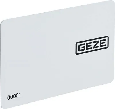 Productafbeelding van Toegangscontrolesysteem. Identificatiekaart MIFARE DESFire EV2, wit. RFID-transponderkaart