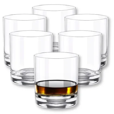 Zdjęcie produktu dla Szklanki do whisky Wilmax 300 ml, szkło kryształowe, przezroczyste, zestaw 6 sztuk WL-888023/6A