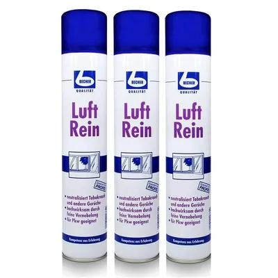 Produktbild von Dr. Becher Luft Rein Aerosol 500ml entfernt unangenehme Gerüche (3er Pack)