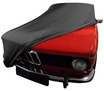 Produktbild von Ganzgaragen passend für BMW 1502 Innen Autoabdeckung Schwarz Schutzdecke Car Cover Indoor Hülle Abdeckplane