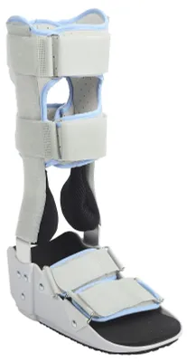 Produktbild von Orthopädische Wanderschuhe - Atmungsaktiv - Verstellbare Knöchelstütze - Offene Zehen - Schwarz