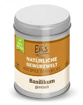 Produktbild von Basilikum gerebelt - Ellis Gewürz