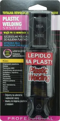 Obrázek produktu pro Lepidlo dvousložkové na plasty