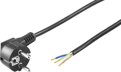 Produktbild von Goobay 93976, 1,5 m, Netzstecker Typ F, H05VV-F3G, 250 V