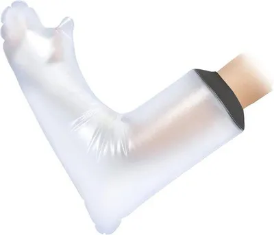 Produktbild von Famanu Armbeschützer Wasserfest - Wiederverwendbare Wundschutz für Finger und Handgelenk