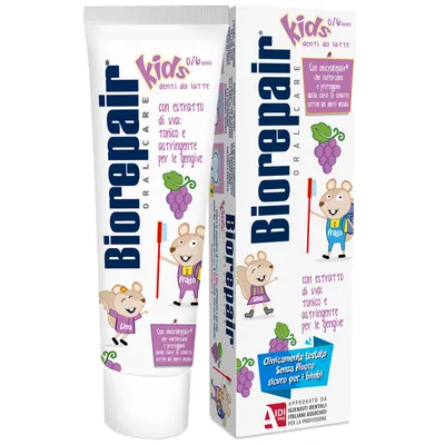 Image de Dentifrice Biorepair Junior Raisin 50ml