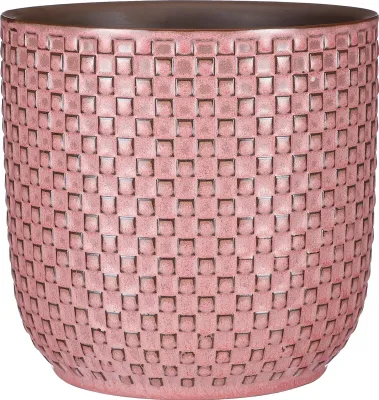 Produktbild von Mica Decorations Daan Blumentopf - H18 x Ø20 cm - Hellrosa