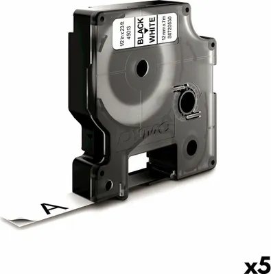 Produktbild von DYMO D1 Standard 12mm x 7m, D1, Polyester, 1,2 cm, 7m, 1,9 cm, 8,8 cm