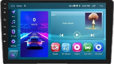 Obrázek produktu pro Autorádio, Android 12, GPS, 10" 2 64G Carplay