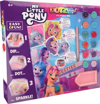Zdjęcie produktu dla Zestaw kreatywny 6 w 1, My Little Pony, malowanie diamentami