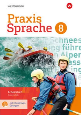 Image de Praxis Sprache 8. Arbeitsheft mit interaktiven Übungen. Gesamtschule