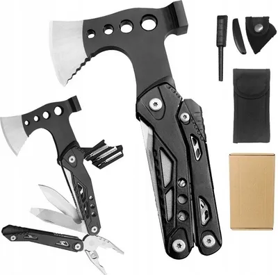 Obrázok produktu pre Multitool TACTICAL MULTIFUNCTIONAL TOOL Axe 17 in 1 Poriadne