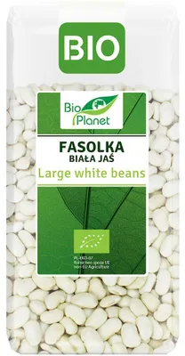 FASOLKA BIAŁA JAŚ BIO 400 g - BIO PLANET