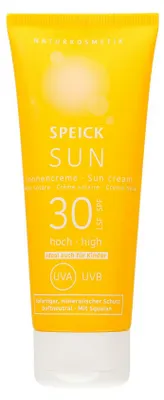Produktbild von Speick SUN Sonnencreme LSF 30 60 ml, Sonnenschutzcreme, Gesicht & Körper, Tube, Feuchtigkeitsspendend, Schutz, Beruhigend, Jeder Hauttyp, 60 ml