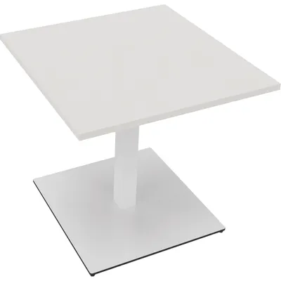 Produktbild von Bespr.ti Rechteck Tellerfuß Quadrat B800xT800xH720 ws/Weiß