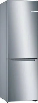 Image de Réfrigérateur Combiné BOSCH KGN33NLEB, , 282 L, 176 x 60 x 66 cm, Inox, No Frost