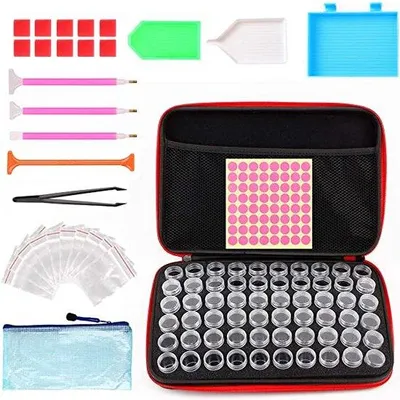 Produktbild von 5D Diamant Malerei Set mit Zubehör und Aufbewahrung