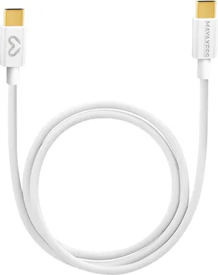 Immagine prodotto di Mayaxess, cavo USB-C da 1 m per Samsung Galaxy S25 FE, bianco