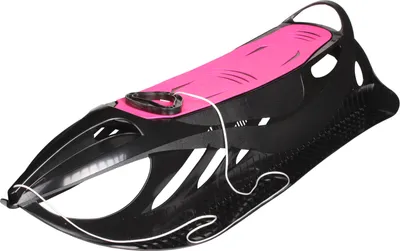 Produktbild von Neon Grip Kunststoffschlitten schwarz-rosa