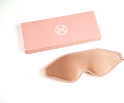 Obrázek produktu pro BrainMax Anatomicky tvarovaná maska na spaní PINK