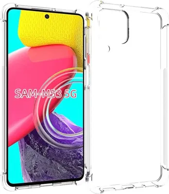 Produktbild von Silikonhülle für Samsung Galaxy M53 5G transparent SM-M536S