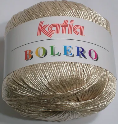 Produktbild von BOLERO, glänzendes BW-Mischgarn von Katia, Farbe NATUR (8), ca. 125m/50g