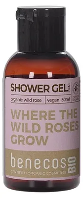 Productafbeelding van Benecos Bio Douchegel Wildrose (50 ml)