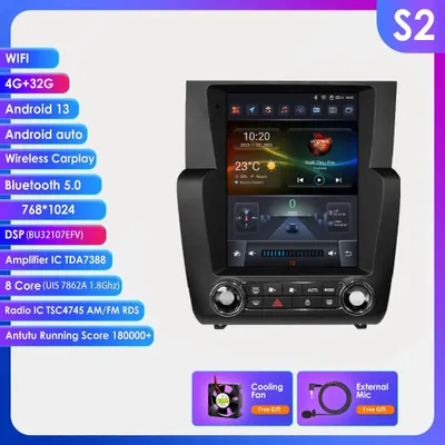 Image de Autoradio - Autoradio 2DIN - Autoradio Android - Lecteur multimédia - Autoradio - Écran tactile de 9,7 pouces