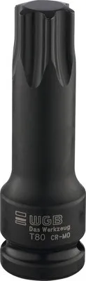 Produktbild von 1/2 TX Kraft-Schraubendreher-Einsatz WGB, 78mm, TX 80"