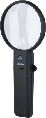 Produktbild von Rollei 60326, 95 mm, 22 mm, 25 mm, 111 g, Handlupe, Schwarz