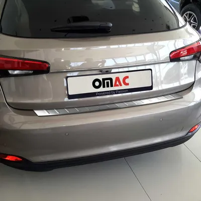 Zdjęcie produktu dla Zderzak ochronny do Fiata Tipo hatchback 2020-2025 szczotkowany chrom